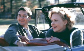 Tobey Maguire and Charlize Theron