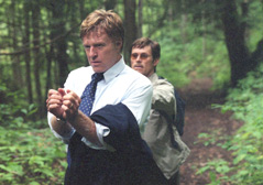 Robert Redford and Willem Dafoe