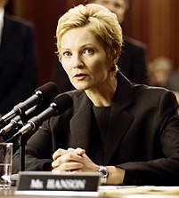 Joan Allen in The Contender