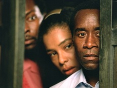 Sophie Okonedo and Don Cheadle