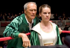 Clint Eastwood and Hilary Swank
