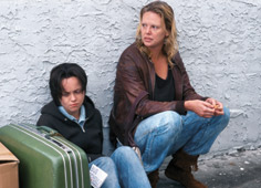 Christina Ricci and Charlize Theron