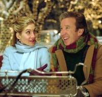 Elizabeth Mitchell witha de-Santified Tim Allen