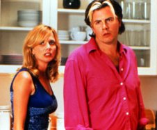 Rosanna Arquette and John Taylor