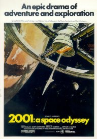 2001 space station poster